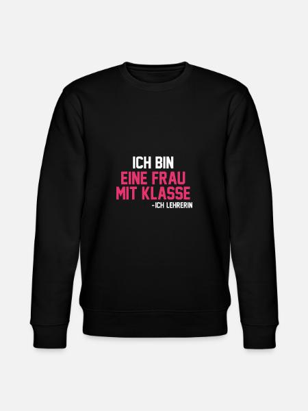 Schullehrerin Lehrerin - Stanley/Stella Unisex Bio-Sweatshirt CHANGER - Schwarz