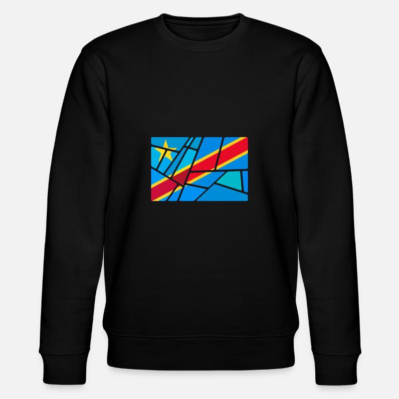 Kongo - Stanley/Stella Unisex Bio-Sweatshirt CHANGER  - Schwarz