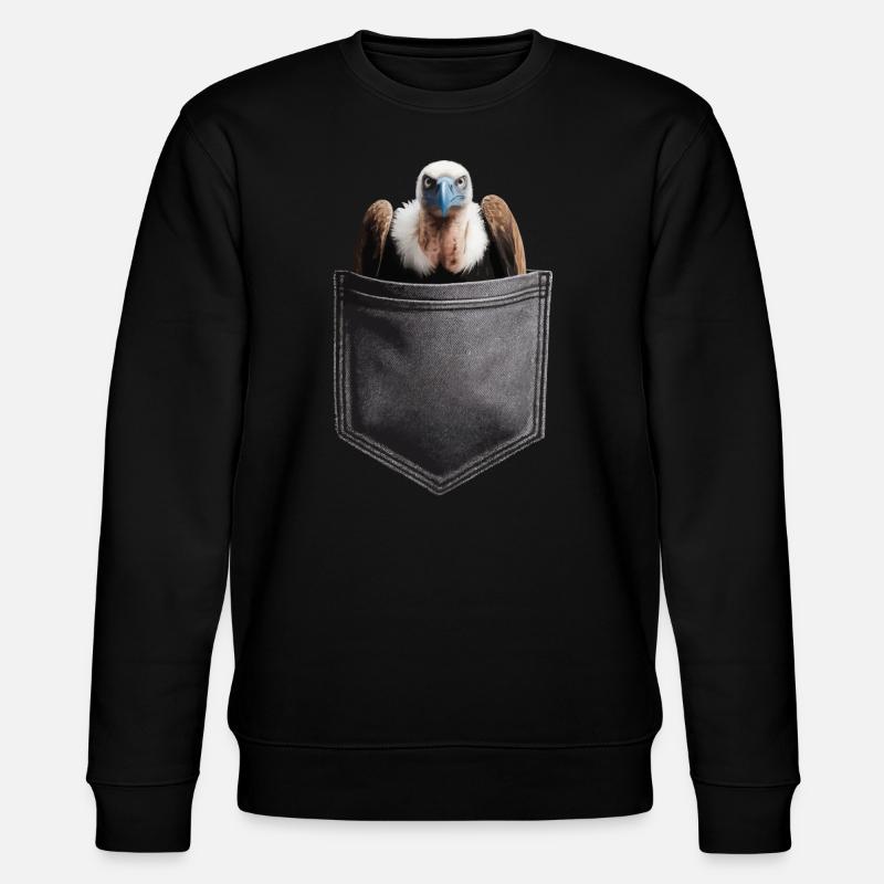Geier - Stanley/Stella Unisex Bio-Sweatshirt CHANGER  - Schwarz