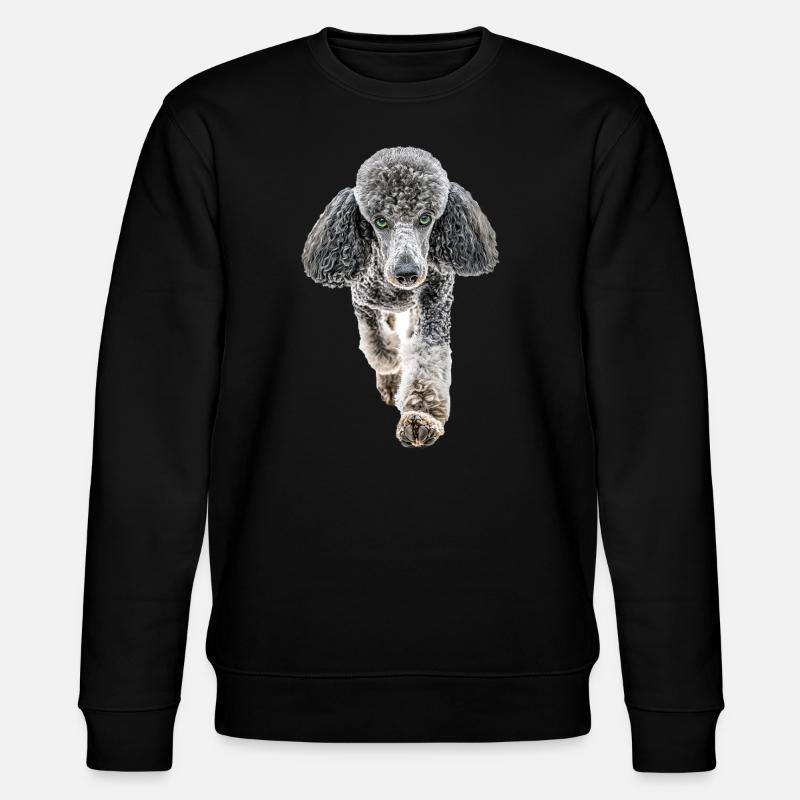 Pudel - Stanley/Stella Unisex Bio-Sweatshirt CHANGER  - Schwarz