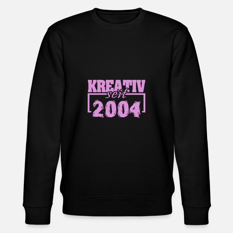 Kreativ 2004 - Stanley/Stella Unisex Bio-Sweatshirt CHANGER  - Schwarz