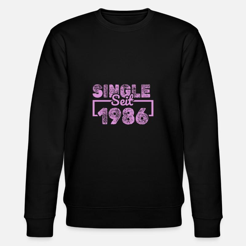 1986 1986 - Stanley/Stella Unisex Bio-Sweatshirt CHANGER - Schwarz