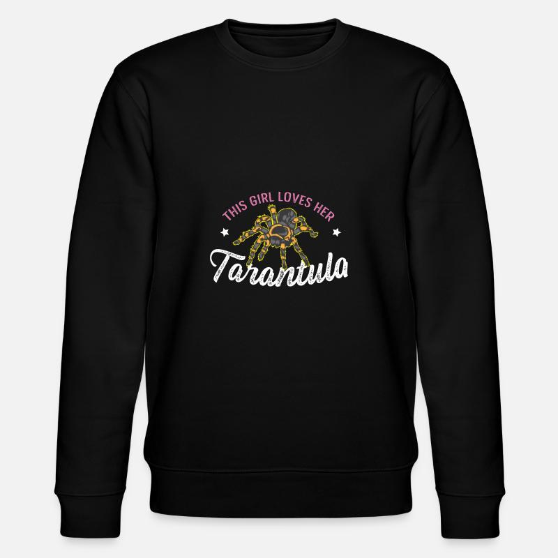 Aime Tarantula Arachnophiles. Cadeau - Sweat bio CHANGER Stanley/Stella Unisexe - noir