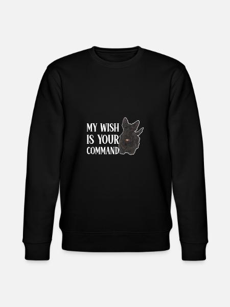 Scottish Terrier Scottie Dog - Stanley/Stella CHANGER Unisex Organic Sweatshirt - black