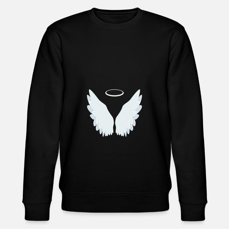 Ailes d'ange - Sweat bio CHANGER Stanley/Stella Unisexe - noir