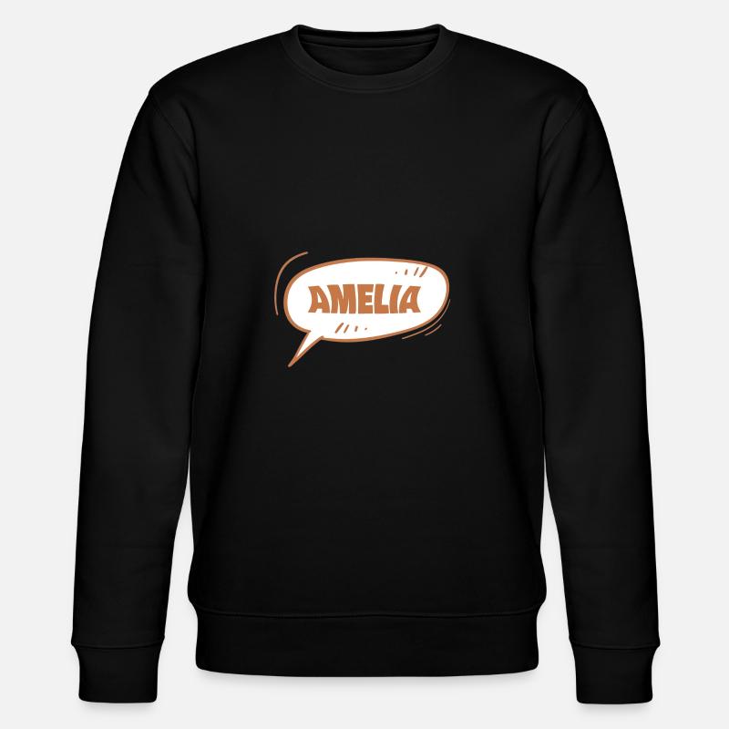 Amelia Amelia - Sweat bio CHANGER Stanley/Stella Unisexe - noir