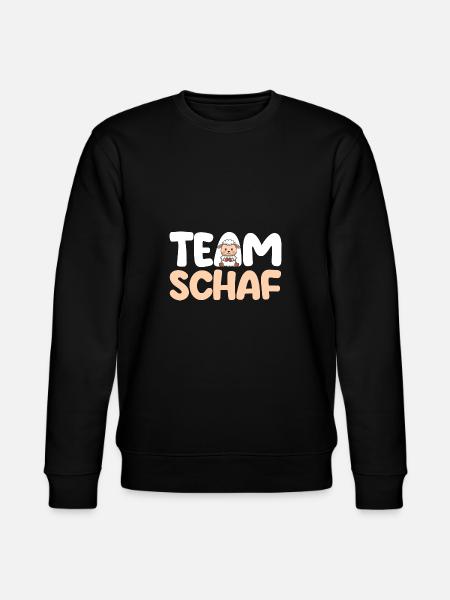 Landwirt Schäfer Bauernhof Schafe - Stanley/Stella Unisex Bio-Sweatshirt CHANGER  - Schwarz