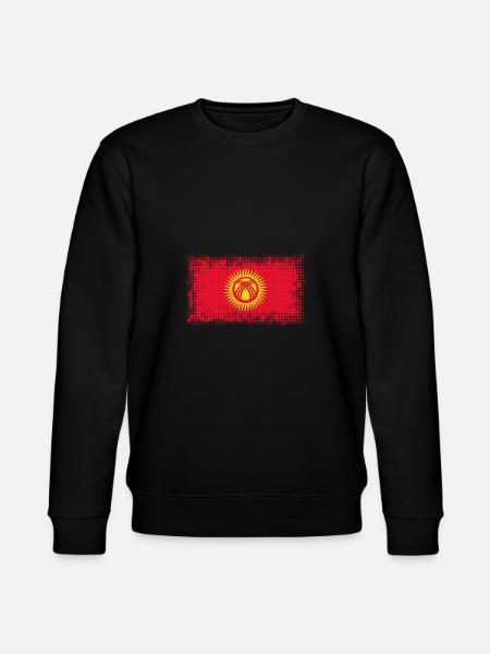 Kyrgyzstan - Stanley/Stella CHANGER Unisex Organic Sweatshirt - black