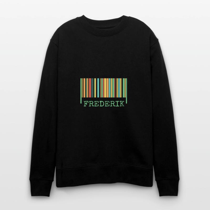 Strichcode Frederik Stanley/Stella Unisex Bio-Sweatshirt CHANGER 