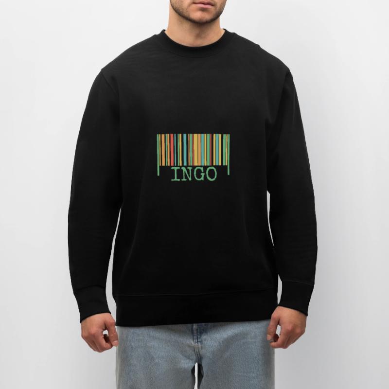 Strichcode Ingo Stanley/Stella Unisex Bio-Sweatshirt CHANGER 
