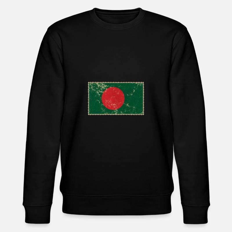 Bangladesch - Stanley/Stella Unisex Bio-Sweatshirt CHANGER  - Schwarz