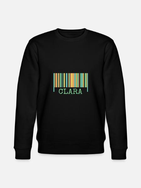 Gift for Clara - Stanley/Stella CHANGER Unisex Organic Sweatshirt - black