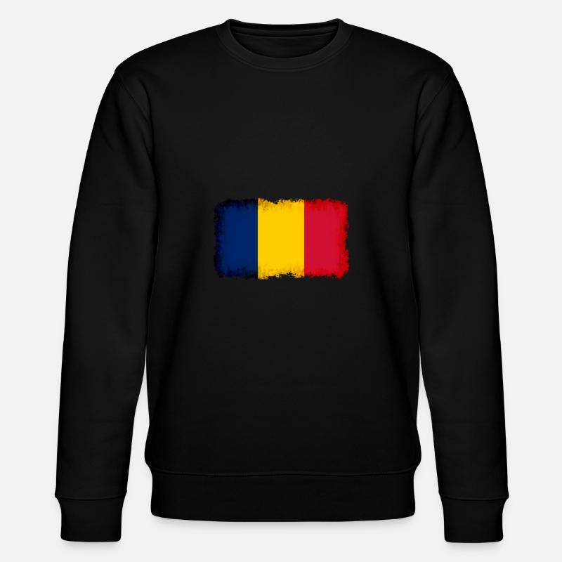 Chad as Chad - Stanley/Stella CHANGER Unisex Organic Sweatshirt - black
