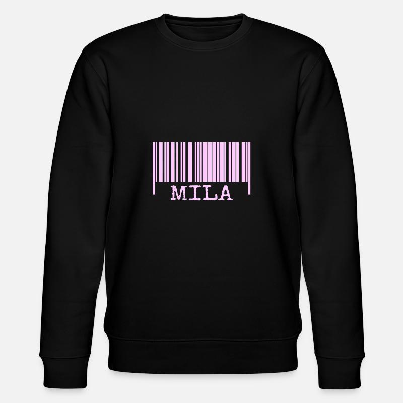 Mila Mila - Stanley/Stella Unisex Bio-Sweatshirt CHANGER - Schwarz