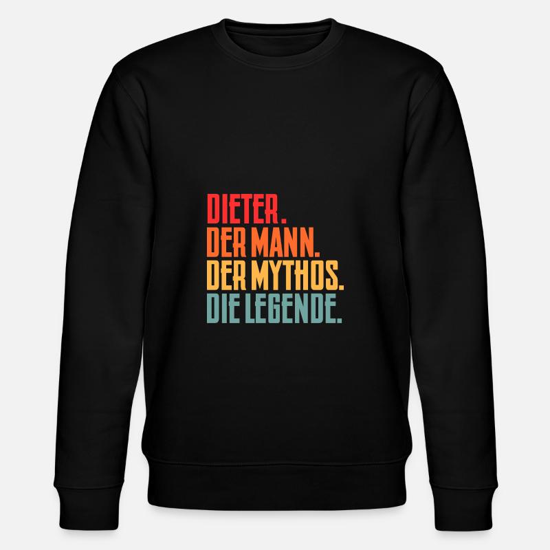 Dieter Geschenkidee - Stanley/Stella Unisex Bio-Sweatshirt CHANGER  - Schwarz