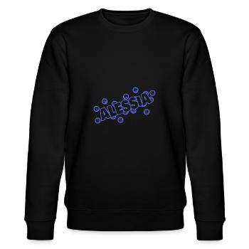 Liebe Alessia - Stanley/Stella Unisex Bio-Sweatshirt CHANGER  - Schwarz - Vorne - Nik (191cm) & Marisol (170cm)
