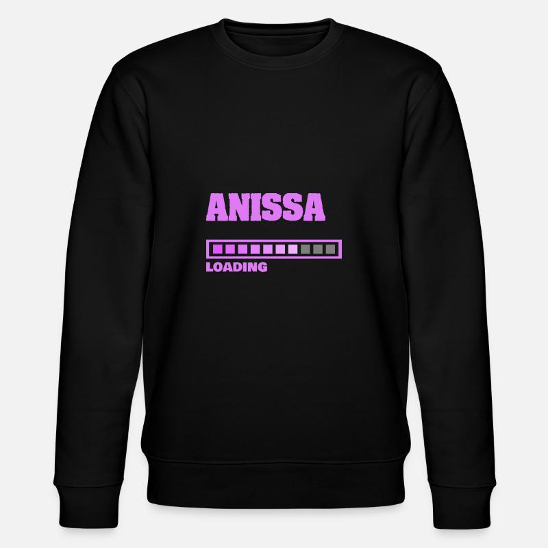 Bébé Anissa - Sweat bio CHANGER Stanley/Stella Unisexe - noir