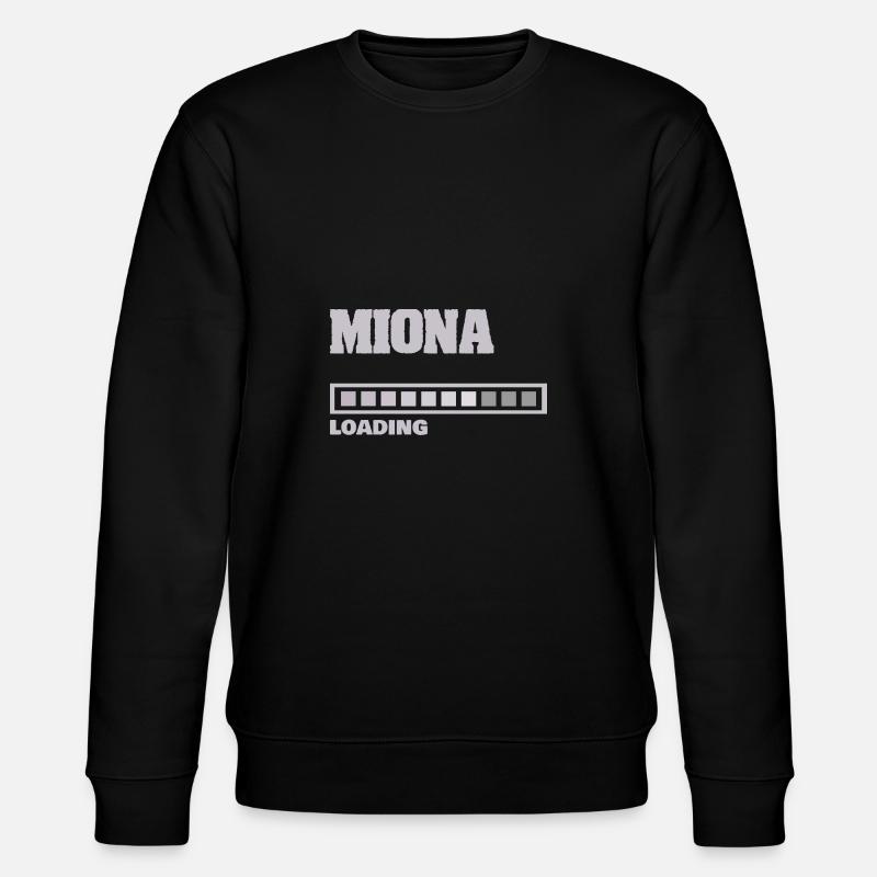 Miona as a baby - Stanley/Stella CHANGER Unisex Organic Sweatshirt - black