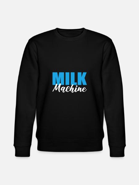 Milk Machine Breastfeeding Mother Poison - Stanley/Stella CHANGER Unisex Organic Sweatshirt - black