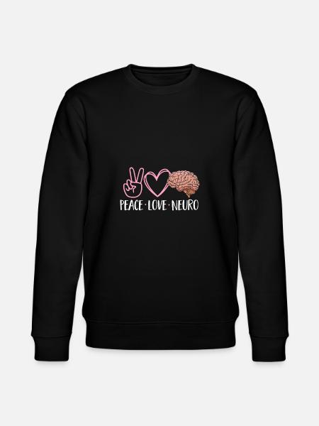 Neurology, Nurse, Brain, Neurologist - Stanley/Stella CHANGER Unisex Organic Sweatshirt - black