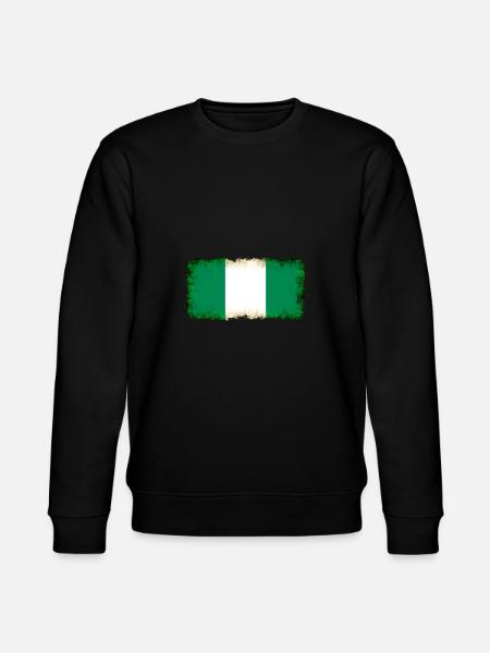 Gift for Nigeria - Stanley/Stella CHANGER Unisex Organic Sweatshirt - black