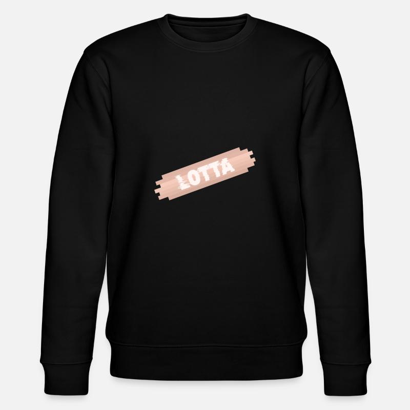 Prénom Lotta - Sweat bio CHANGER Stanley/Stella Unisexe - noir
