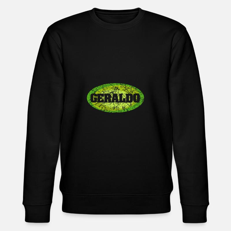 Geraldo - Stanley/Stella Unisex Bio-Sweatshirt CHANGER  - Schwarz