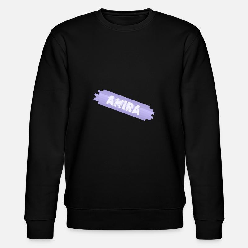 Mutter Amira - Stanley/Stella Unisex Bio-Sweatshirt CHANGER  - Schwarz