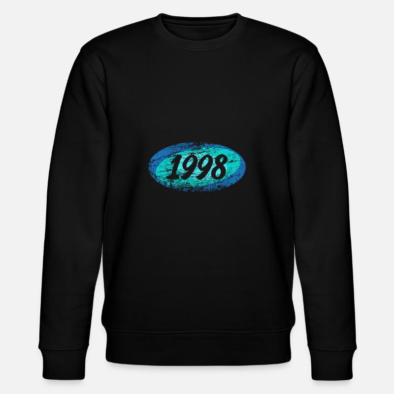 Elypse 1998 - Stanley/Stella Unisex Bio-Sweatshirt CHANGER  - Schwarz