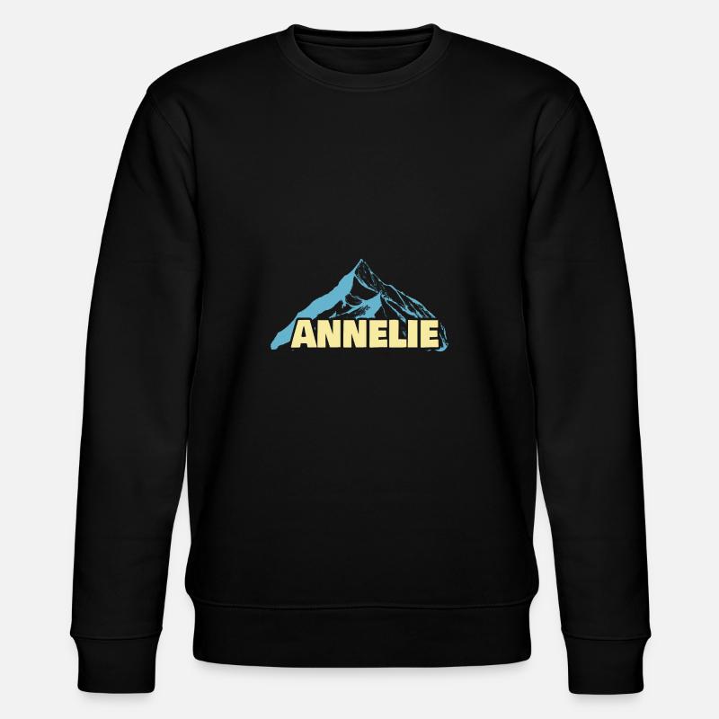 Annelie - Stanley/Stella Unisex Bio-Sweatshirt CHANGER  - Schwarz