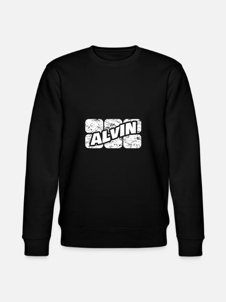Gift for Alvin - Stanley/Stella CHANGER Unisex Organic Sweatshirt - black
