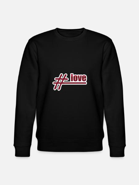 Love Liebe - Stanley/Stella CHANGER Unisex Organic Sweatshirt - black