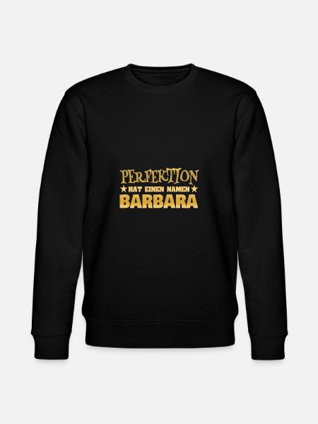 Perfektion Barbara - Stanley/Stella Unisex Bio-Sweatshirt CHANGER  - Schwarz