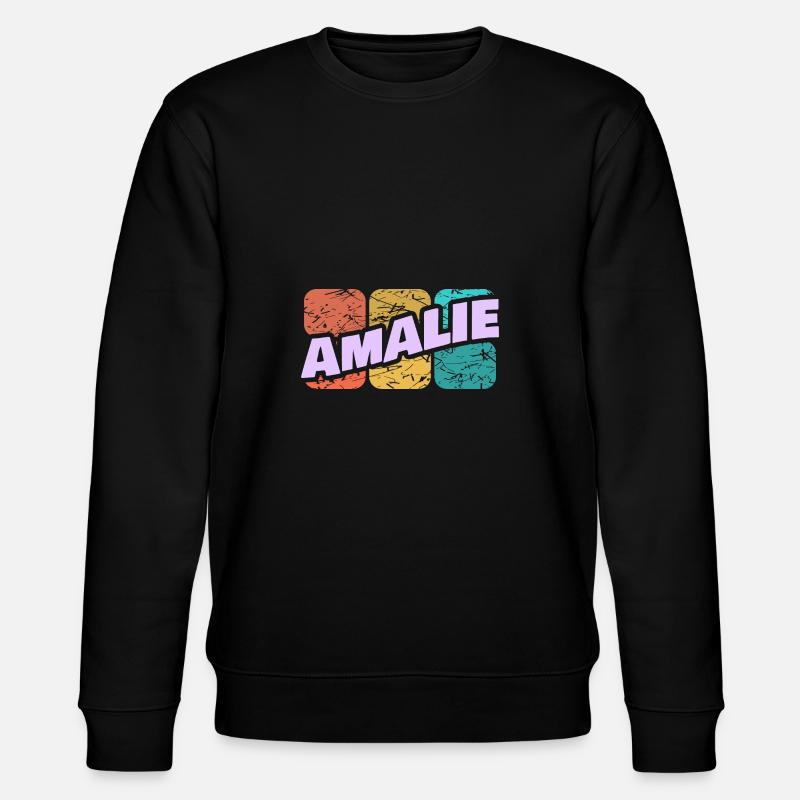 Cadeau pour Amalie - Sweat bio CHANGER Stanley/Stella Unisexe - noir