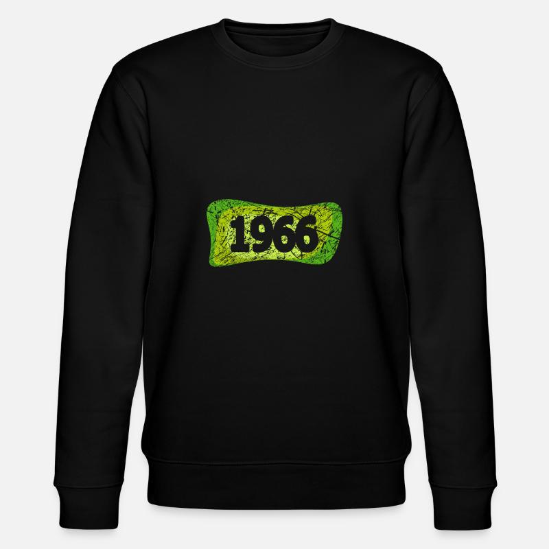 Year 1966 - Stanley/Stella CHANGER Unisex Organic Sweatshirt - black