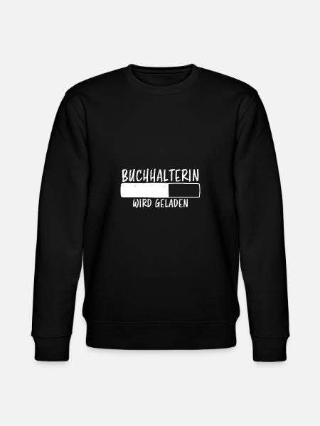 Buchhalterin Spruch Lustiges Buchhalterin Geschenk - Stanley/Stella Unisex Bio-Sweatshirt CHANGER - Schwarz