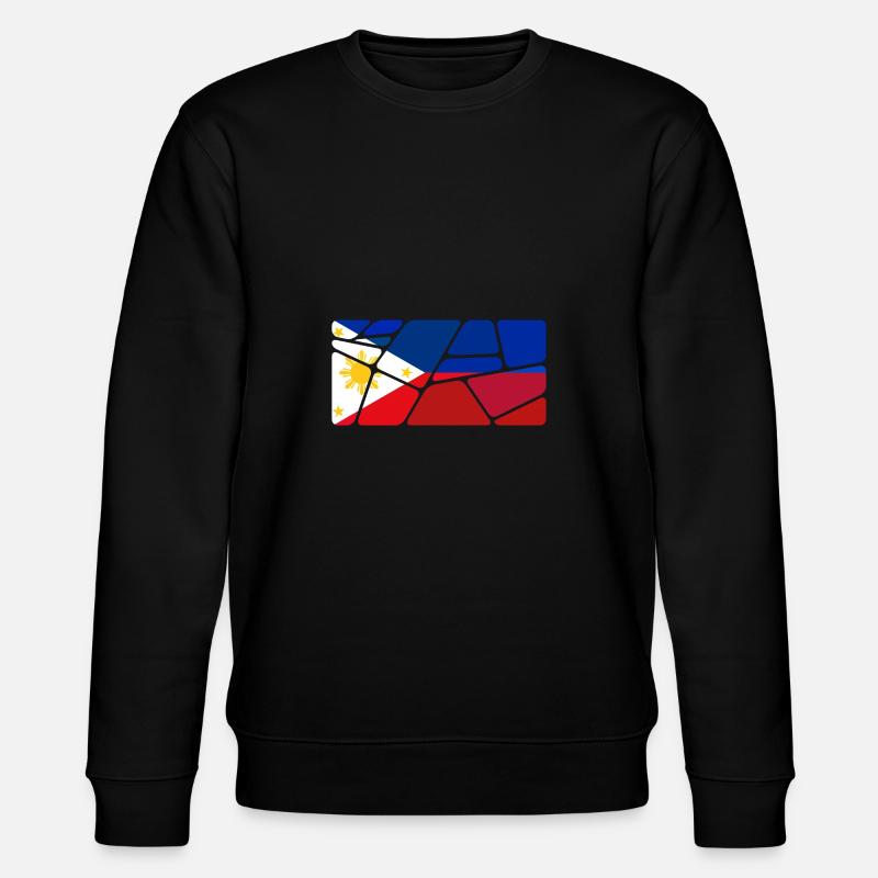 Philippines as Philippines - Stanley/Stella CHANGER Unisex Organic Sweatshirt - black