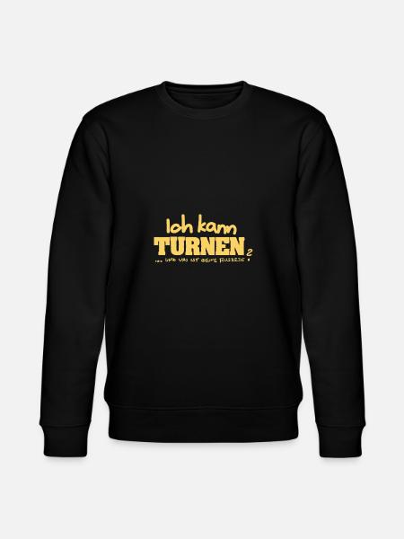 Turnen - Stanley/Stella Unisex Bio-Sweatshirt CHANGER  - Schwarz