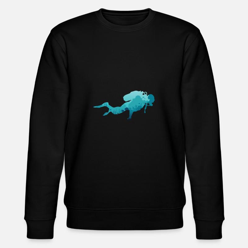 Ocean Diver - Sweat bio CHANGER Stanley/Stella Unisexe - noir