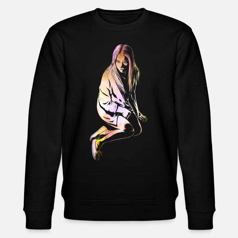 Fille de feu - Sweat bio CHANGER Stanley/Stella Unisexe - noir