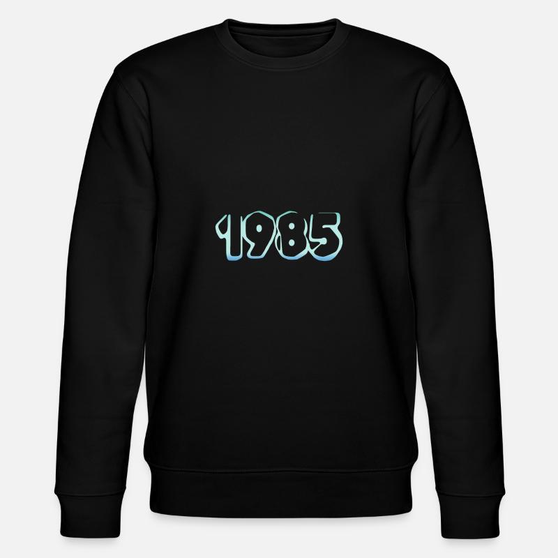 Année 1985 - Sweat bio CHANGER Stanley/Stella Unisexe - noir