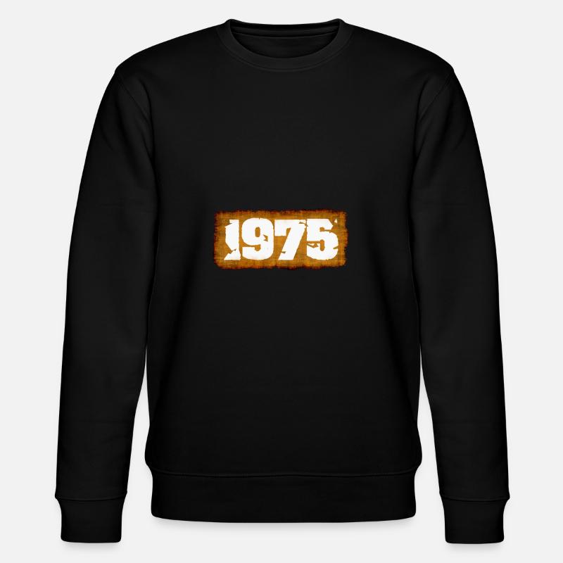 1975 - Stanley/Stella Unisex Bio-Sweatshirt CHANGER  - Schwarz