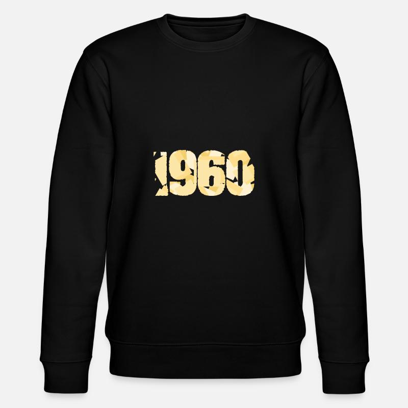 1960 - Stanley/Stella CHANGER Unisex Organic Sweatshirt - black