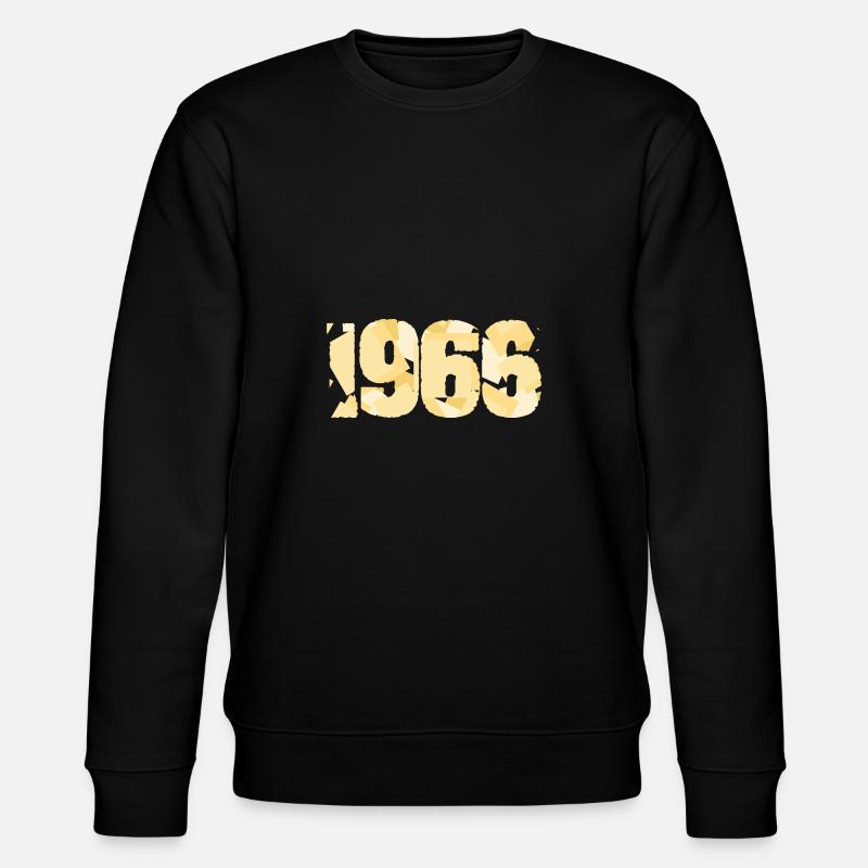 Year 1966 - Stanley/Stella CHANGER Unisex Organic Sweatshirt - black