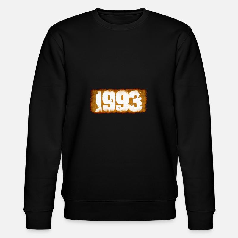 Year 1993 - Stanley/Stella CHANGER Unisex Organic Sweatshirt - black