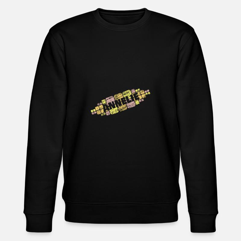 Mama Annelie - Stanley/Stella Unisex Bio-Sweatshirt CHANGER  - Schwarz