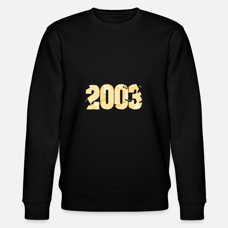 Year 2003 - Stanley/Stella CHANGER Unisex Organic Sweatshirt - black