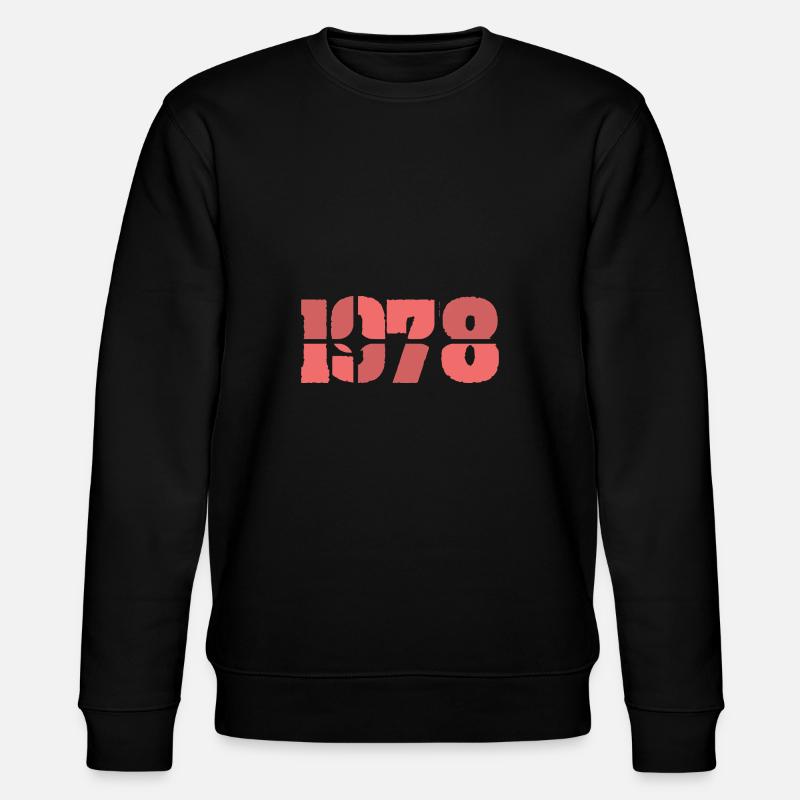 1978 - Stanley/Stella Unisex Bio-Sweatshirt CHANGER  - Schwarz