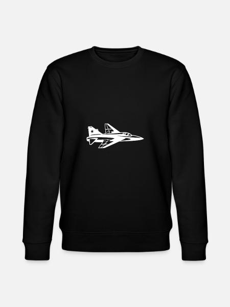 Avion de chasse - Sweat bio CHANGER Stanley/Stella Unisexe - noir