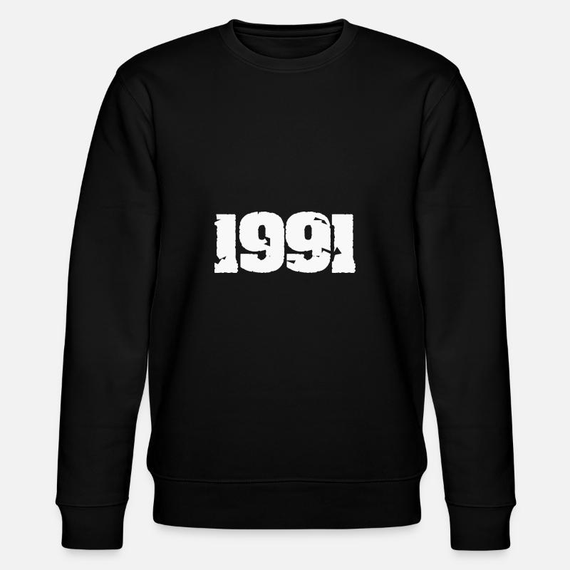 1991 - Stanley/Stella Unisex Bio-Sweatshirt CHANGER  - Schwarz